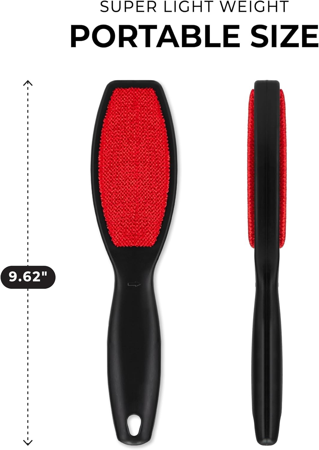 DecorRack (2 Pack) Double-Sided Lint 2 Count (Pack of 1), 2 Brushes 