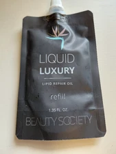 Beauty Society - Liquid Luxury Repair Oil  1.35 oz. - REFILL New Sealed!