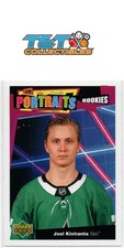 Joel Kiviranta 2020-21 Upper Deck UD Portraits #P-72 Dallas Stars 13a