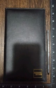 American Express Check Credit Card Server Book w/ Pen, Storage Restaurant Waiter