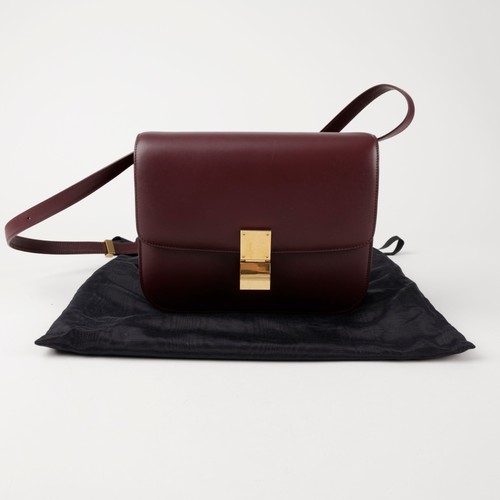 Celine Classic Box Medium Shoulder Crossbody Bag 156721330