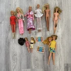 Lot Of 9  Vintage Mattel 60’s 70’s Mod Barbie Skipper Dawn Doll Body’s AS IS