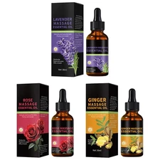 1PCS 30ml De-Stress And Relax Aromatherapy Oil Hydrating Massage Essential Oil