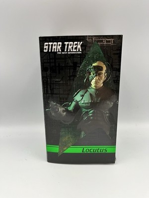 2018 NEW MIB STAR TREK TNG QMX LOCUTUS MASTER SERIES LATINUM EDITION PICARD