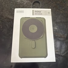 The Ridge Magnetic Power Bank 10,000mAh - Matte Olive Green