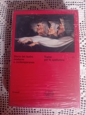 Storia del Teatro moderno e Contemporaneo Trame per lo spettatore ed. Einaudi...