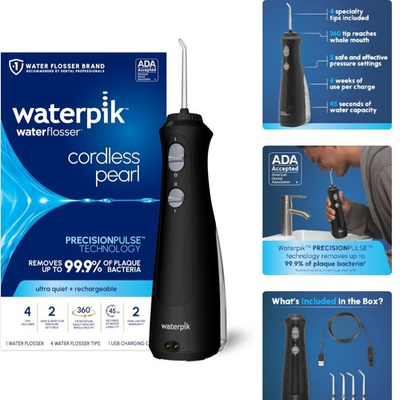 #ad Rechargeable Water Flosser with 4 Tips Perfect for Teeth Gums amp; Braces $153.99