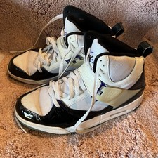 Scarpe da basket Nike Jordan Flight 45 alte taglia 9,5 retrò usate pulite