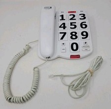 Big Button Corded Phone Amplified Hearing Impaired FC-1507