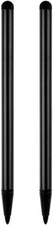 2pcs Black Stylus Pens for Universal Touch Screen Devices - Compatible with