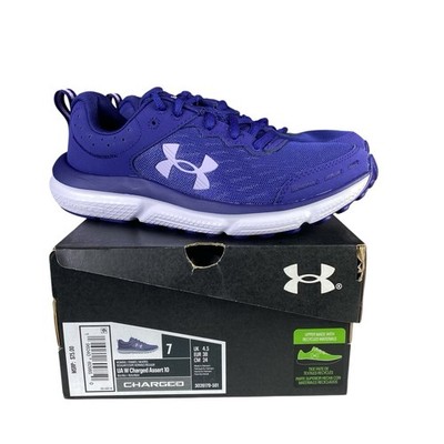 New Women's Under Armour Charged Assert 10 Athletic Shoes #3026179-501 Size 7