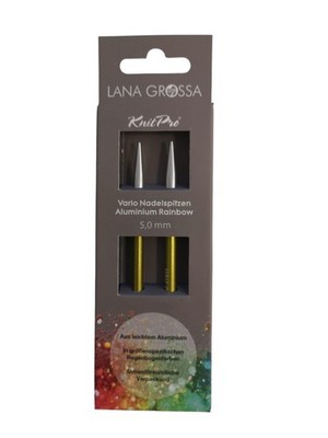 Wolle Kreativ! Lana Grossa - Nadelspitzen Vario Rainbow 5.0mm