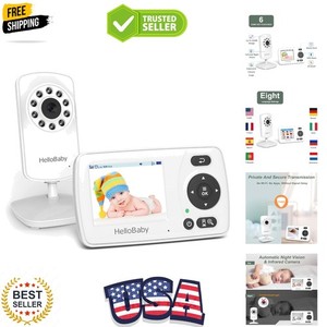 HB30 Video Baby Monitor with Digital Camera and Audio, No WiFi No App Safety ...
