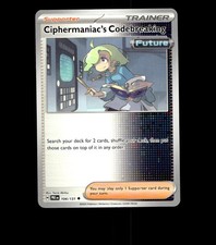 Ciphermaniac's Codebreaking – 104/131 – Prismatic Evolutions Near Mint Non Holo
