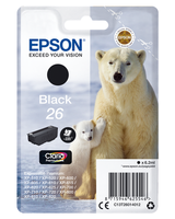Original Epson Tintenpatrone Schwarz C13T26014012 T2601