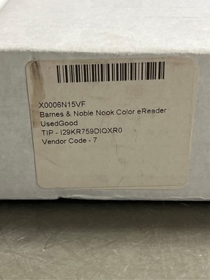 Barnes & Noble Nook Color eReader