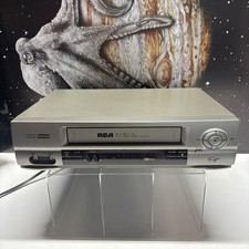 RCA VR552 AccuSearch 4 Head VHS VCR Tested  Working No Remote - 1990's Vintage