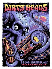Dirty Heads Indianapolis IN Event Poster At Everwise AMP At White River In India
