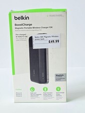 Image of Belkin BoostCharge Magnetic Magsafe Wireless Power Bank Charger 10000 mAh