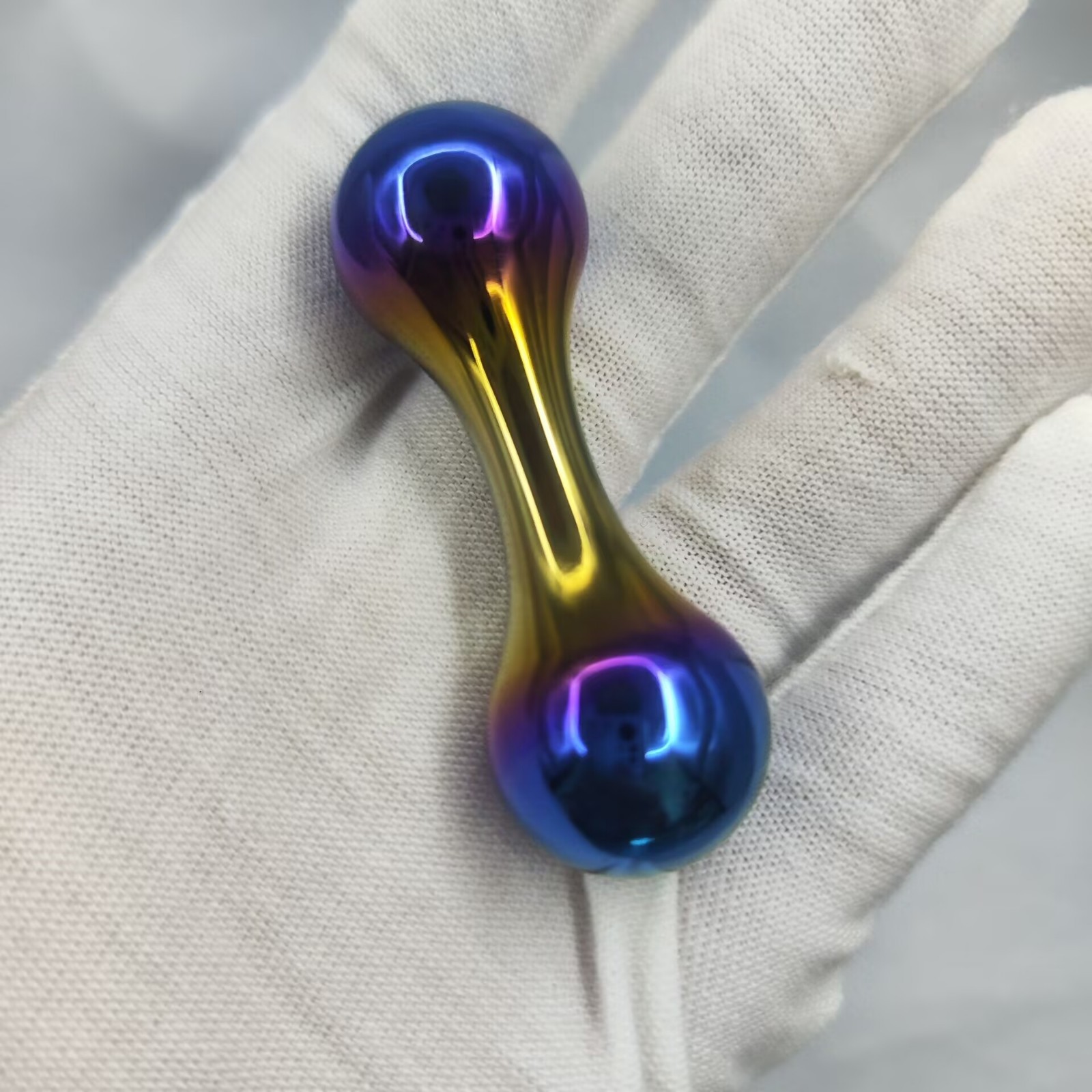 Titanium Worry Bead Begleri Finger Skill Stress Relief Knucklebone Fidget Toy