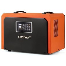 60L Crawl Space Dehumidifier with Drain Hose and 24H Timer