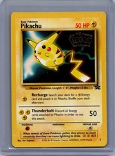 POKEMON PIKACHU 4 WIZARDS BLACK STAR PROMOS MP on eBay