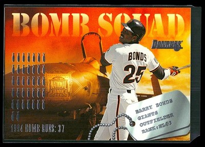 Barry Bonds / Albert Belle 1995 Donruss #3 Bomb Squad