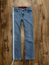 Levi  s 511 Kids Youth Size 16 Straight Leg Blue Jeans Denim Adjustable Waist