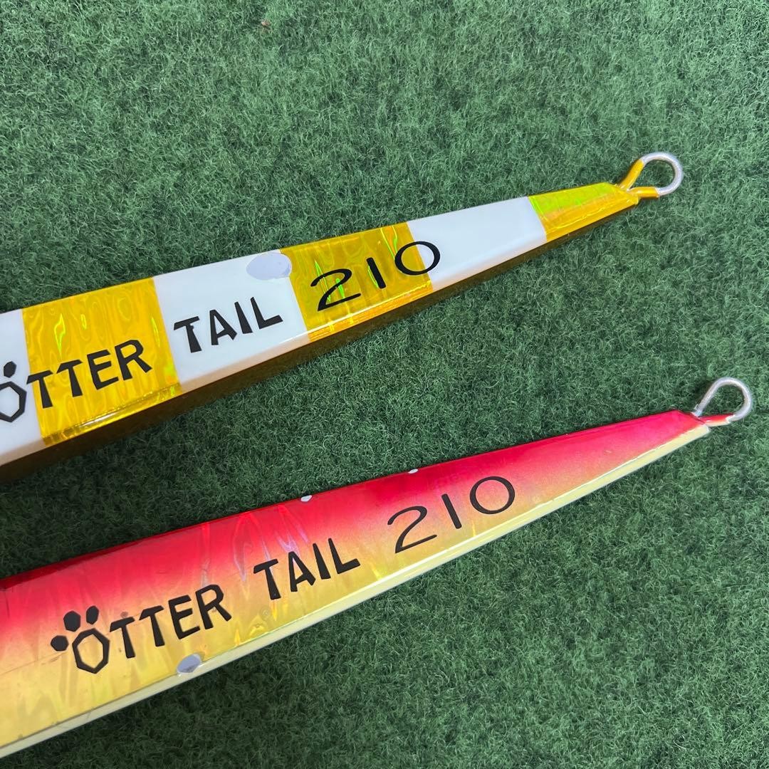Breed Otter Tail 210g 2 pieces set OTTER TAIL Aluminum Jig - Image 3