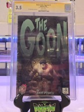 GOON #1 ALBATROSS COMICS 2002 CGC 3.5 SIGNED ERIC POWELL 