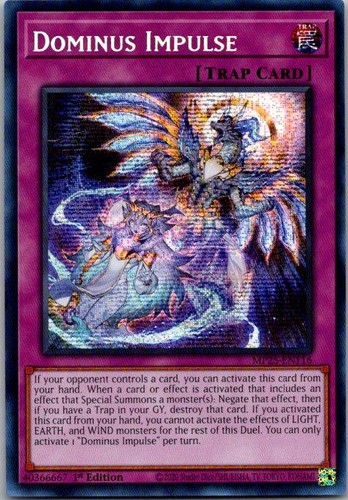 Dominus Impulse MP25-EN116 YuGiOh 2025 Mega Pack Tin card