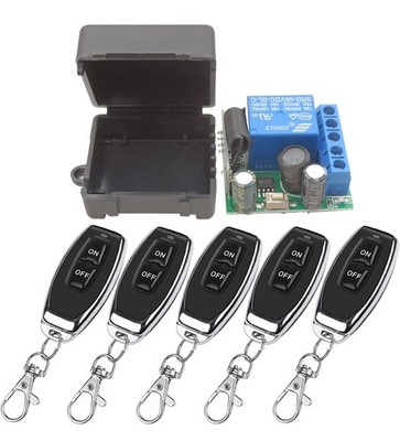 Wireless Remote Control Switch 433Mhz 5V 12V 24V 1 Channel Radio Control Rela...