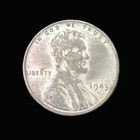 1943D Lincoln Wheat Cent Penny (VF)
