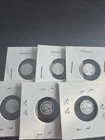 Lot Of (6) 1 Gram Silver .999 Rounds