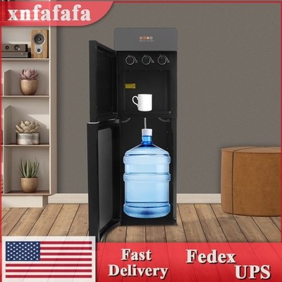 BRAND NEW Silver Gray Bottom Loading Water Dispenser 3-Water Outlet 110V