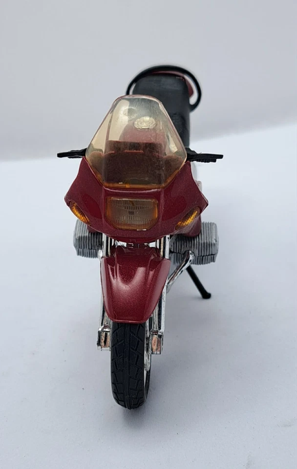 MAISTO 1/18 REF 307R MOTO BMW R1100RS 1993 13 CM ROUGE METALLISE - Photo 4/4