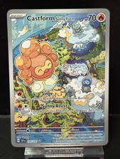 Castform Sunny Form - 195/191 Holofoil SV08: Surging Sparks Illustration Rare