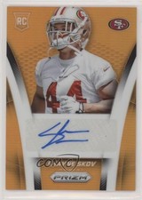 2014 Panini Prizm Auto Rookie Orange Prizm 29/50 Shayne Skov #AR-SS Auto 0a2