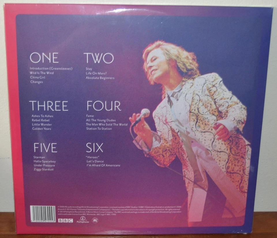 David Bowie - Glastonbury 2000 - Original 2018 Sealed Triple Vinyl LP - Image 2 of 4