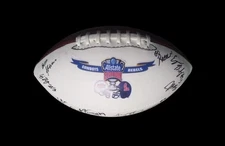 2015 Ole Miss Rebels team signed football w/Certificate autographed (2)