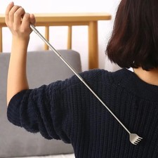 Telescoping Extendable Back Scratcher Stainless Steel Portable Itch Relief Tool
