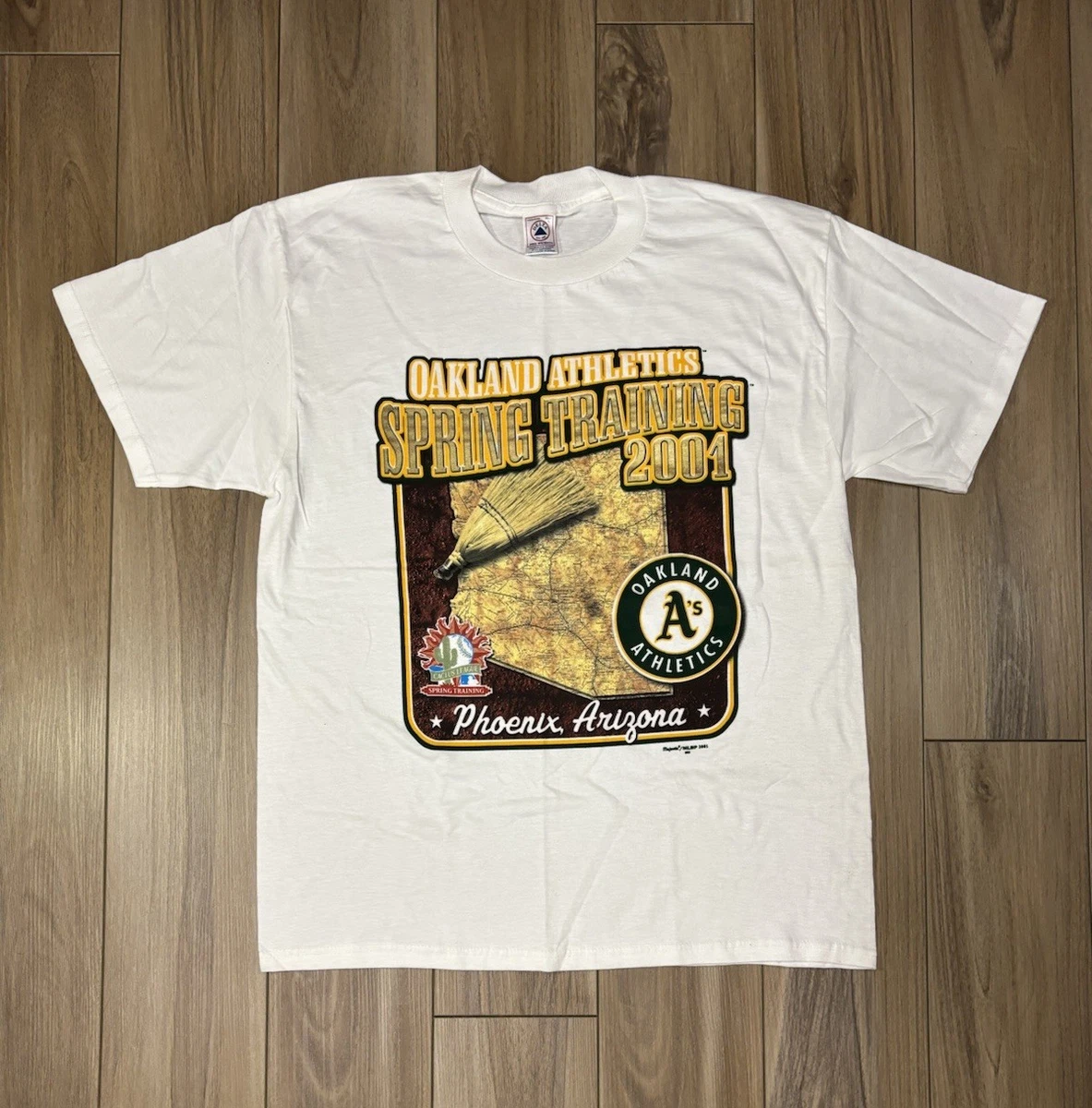 T-shirt Blanc Vintage Jose Canseco – Unisexe, Coton, Fabriqué Aux USA, Neuf