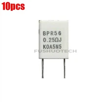 10Pcs 0.25R 250Mr 5W+/-10% Non-Inductive Resistor New Ic il