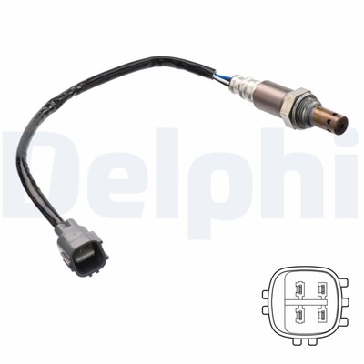 Delphi Lambdasonde für Toyota Yaris P9 1,3 Vvt-I 