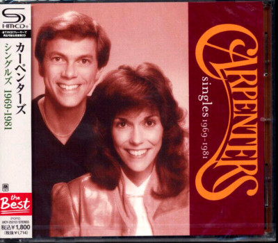 CD Carpenters SEALED BRAND SHMCD Singles 1969 - 1981 Compilation