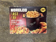 Vintage New Fast Fry Deep Fryer Cooker by Norelco multi cooker USA made
