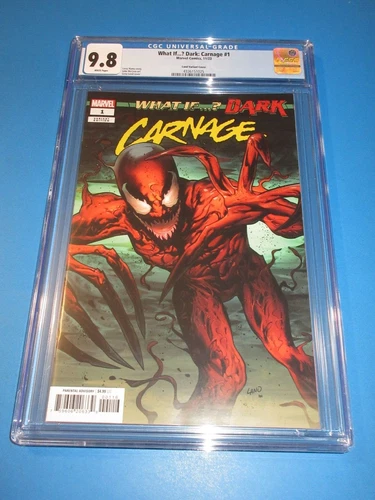 What If? Dark Carnage #1 Rare 1:25 Land Variant CGC 9.8 NM/M Gorgeous gem Wow