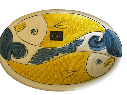 Vintage ABC Bassano Italian Oval Plate | eBay