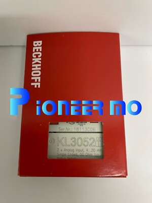 One Beckhoff KL3052 PLC Module KL 3052 New In Box Expedited Shipping