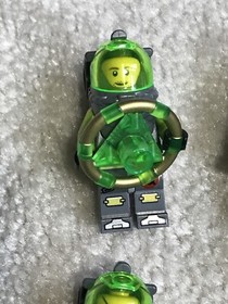 Lego Minifigure Atlantis 4 Diver Lot Ace Lance Axel Jeff 8077 30042 8075